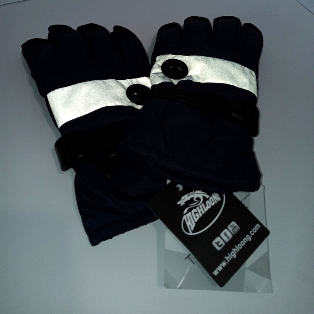 HighLoong Children's Snow Gloves Navy NWT